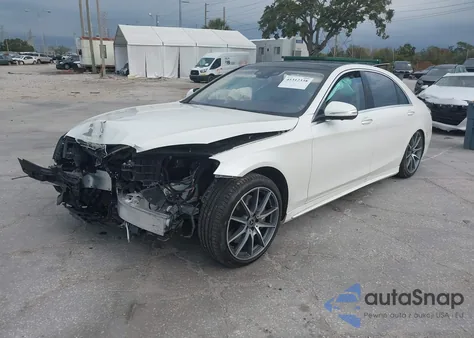 2019 Mercedes-Benz S 560 z USA, uszkodzony, nr VIN WDDUG8DB3KA433869